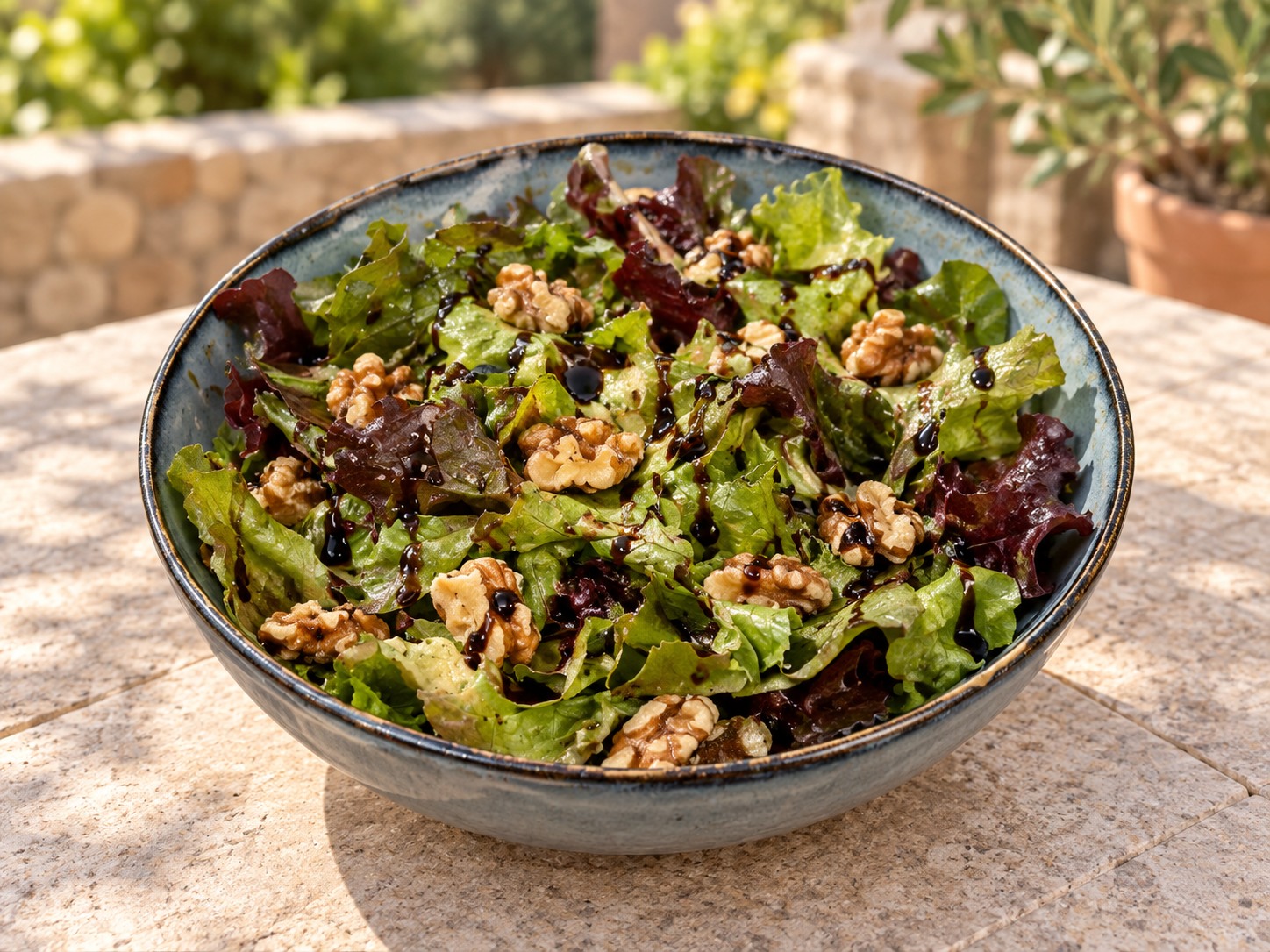 Assiette de salade